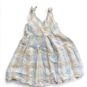 Hope & Henry Pastel Plaid Dress 18-24 M